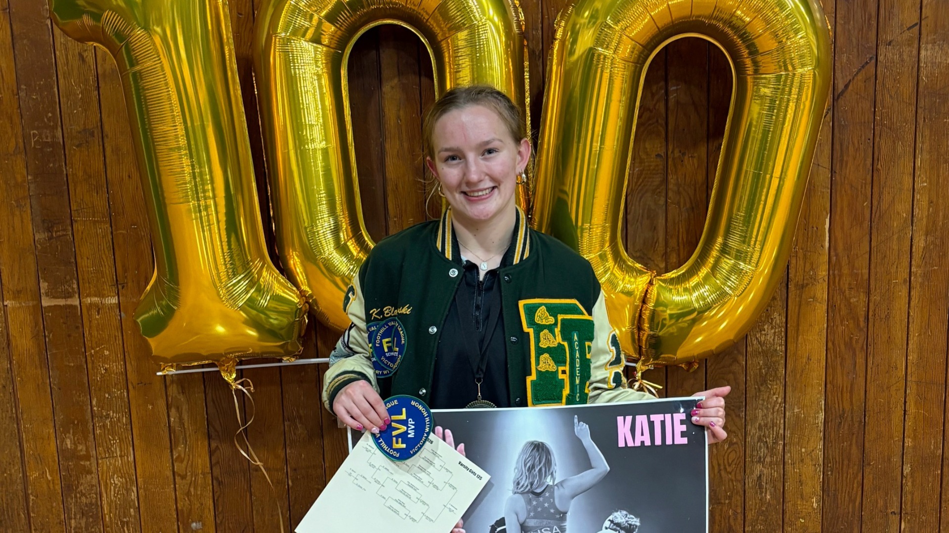 Slide 1 - Katie Blachowski 100 Career Wins