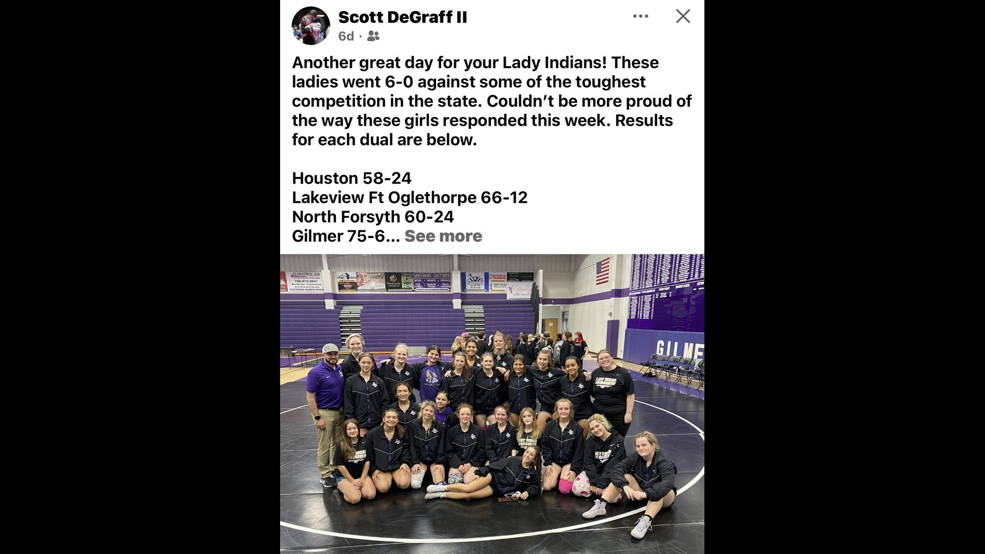 Slide 6 - Lady Grapplers Continue to Dominate!