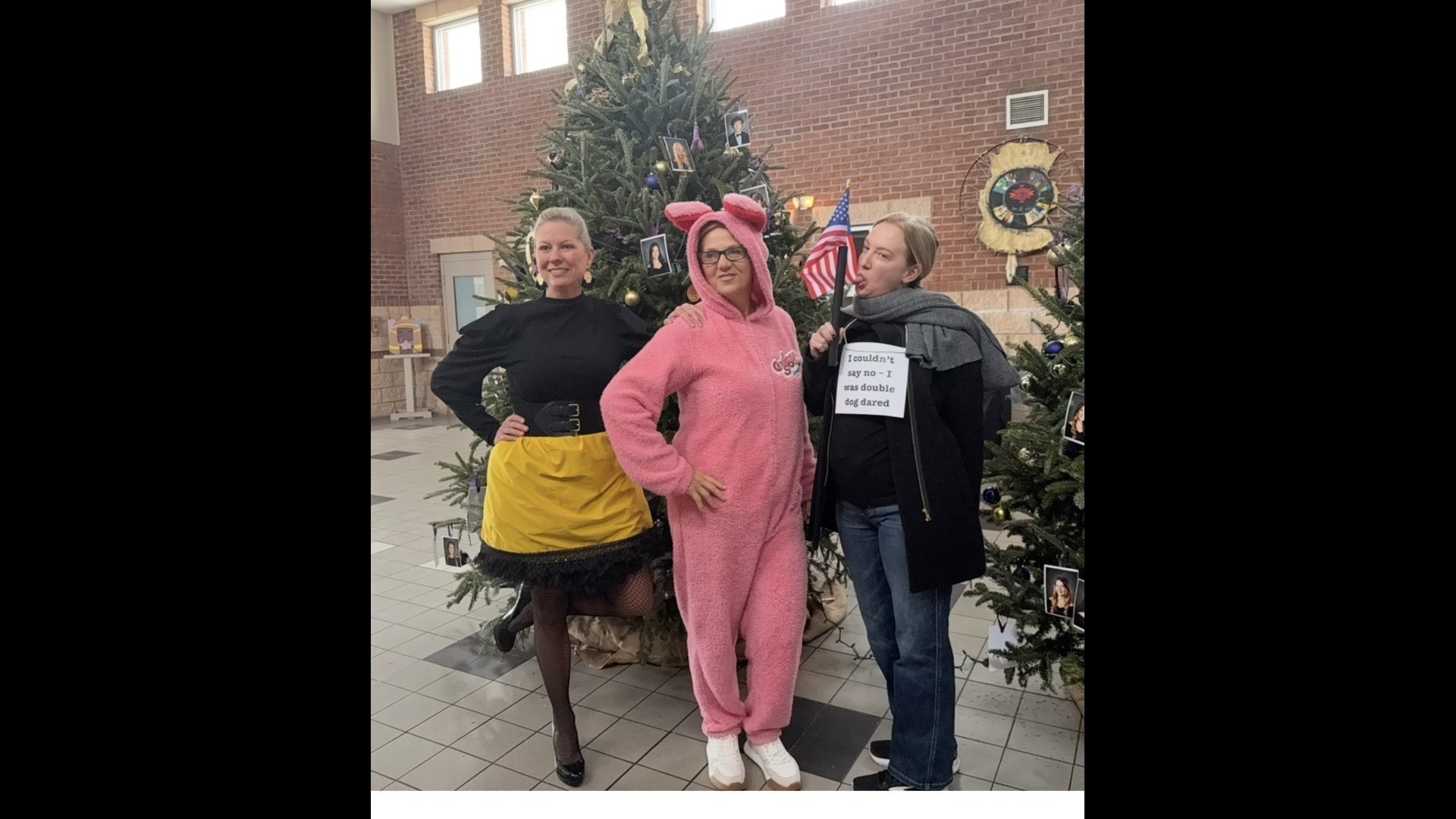 Slide 2 - Have you seen "A Christmas Story?"  It is on TV, I think... lol..