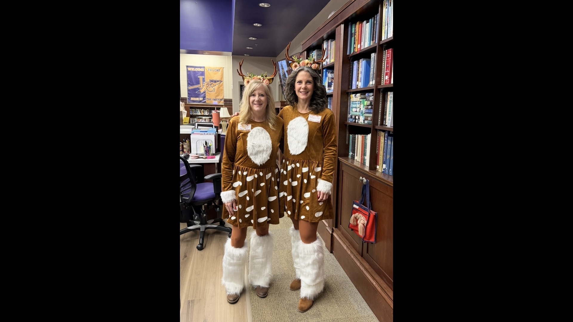 Slide 0 - Dancer and Prancer showed up this morning - the rest of the crew will be here shortly!