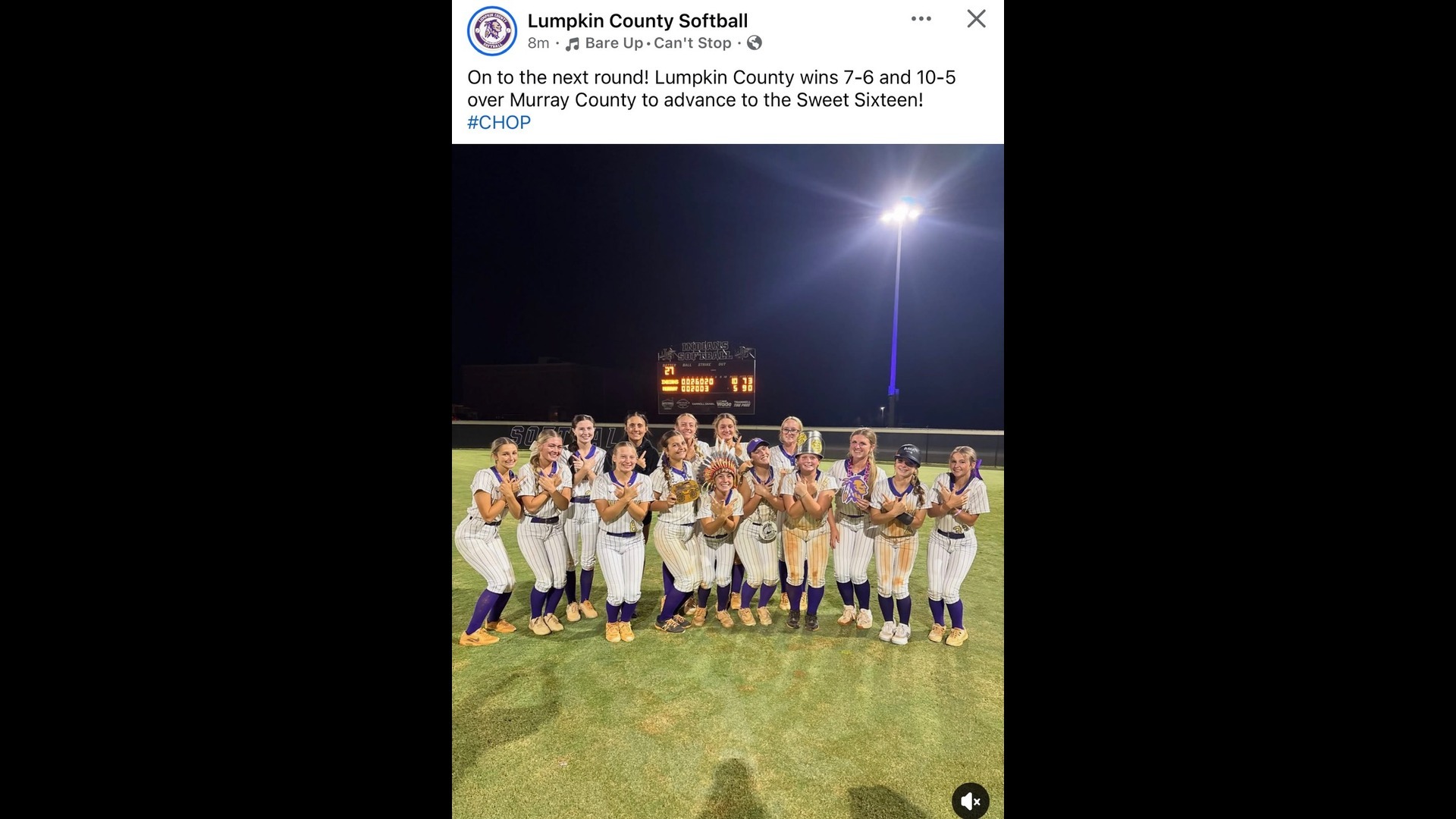 Slide 0 - Next!  Congratulations Lady Indians!