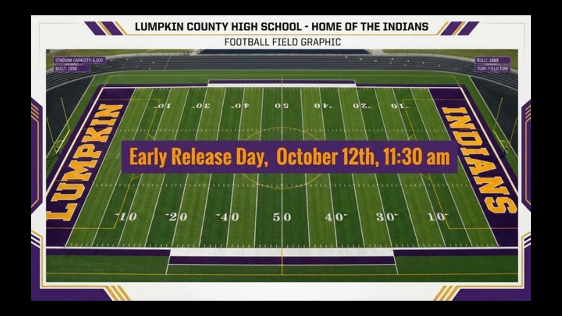 Slide 2 - Early Release, October 12th