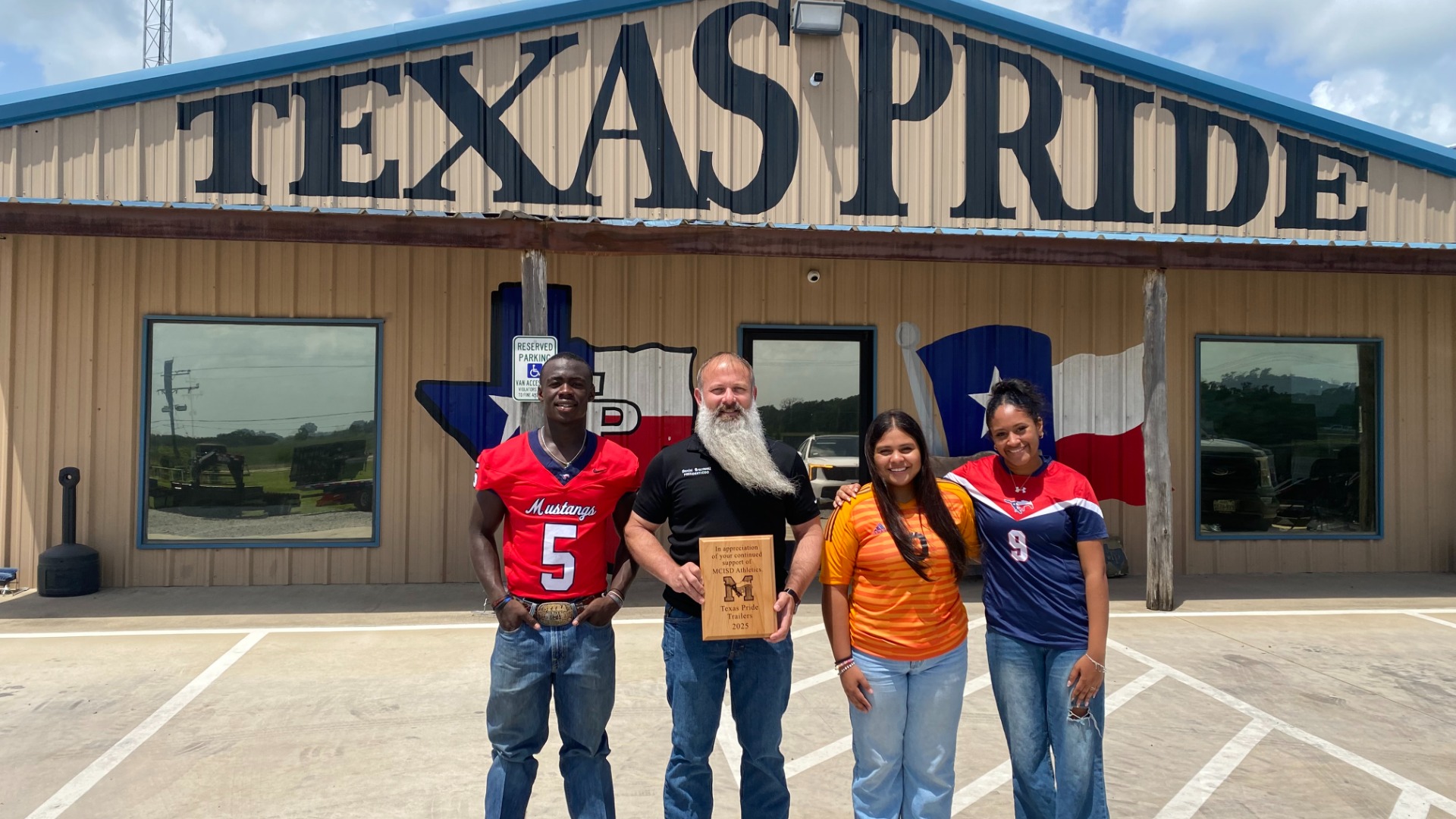 Slide 8 - Thank You Texas Pride Trailers for your continued support of Madisonville Athletics!