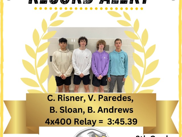 2023 WMS Boys Track and Field Record Alerts