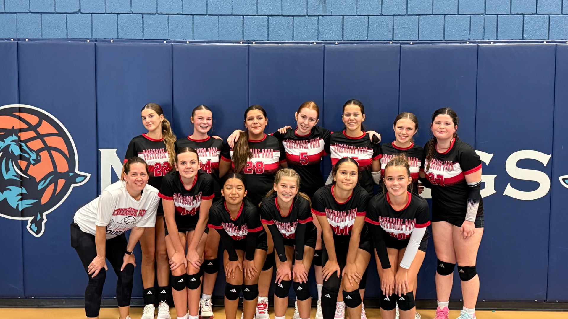 Slide 0 - 8th Grade Volleyball A-Team