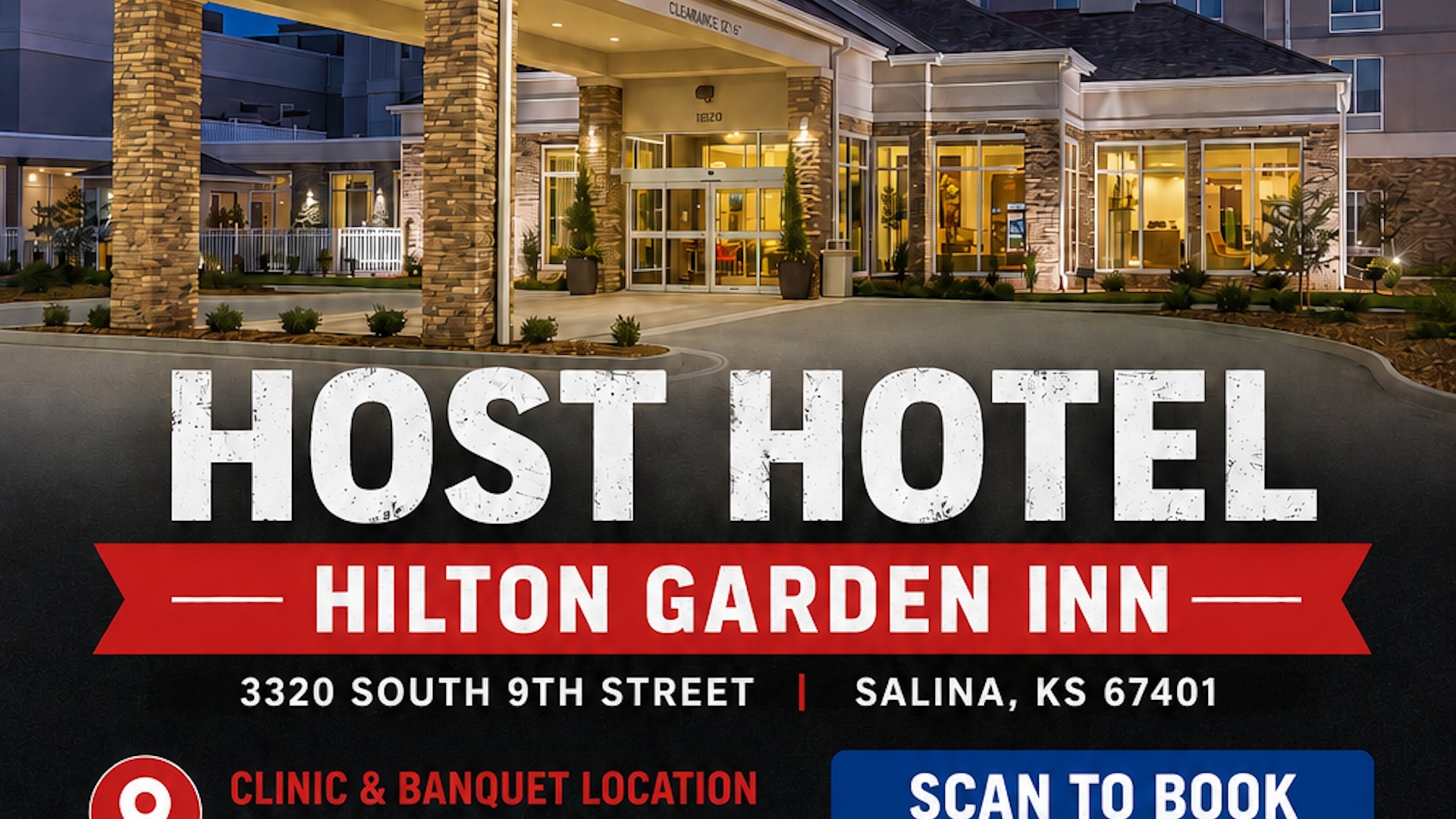 Slide 2 - BOOK YOUR STAY FOR THE KWCA CLINIC & AWARDS BANQUET