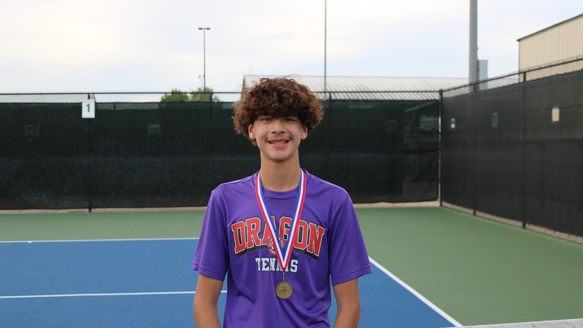 Slide 3 - Zak Ybarra- 2025-2026 JV Boys Singles District Champion