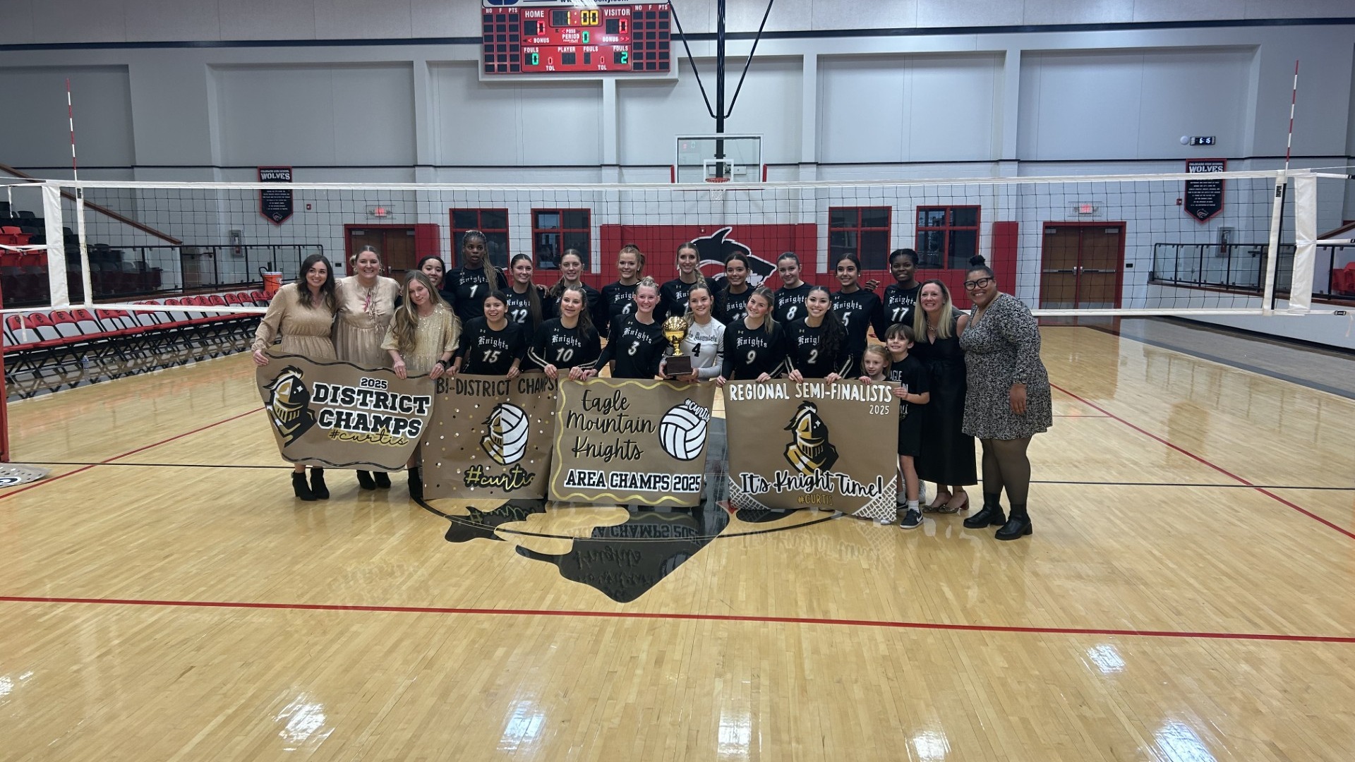 Slide 0 - KNIGHTS MAKE HISTORY WITH REGIONAL SEMI-FINALS WIN