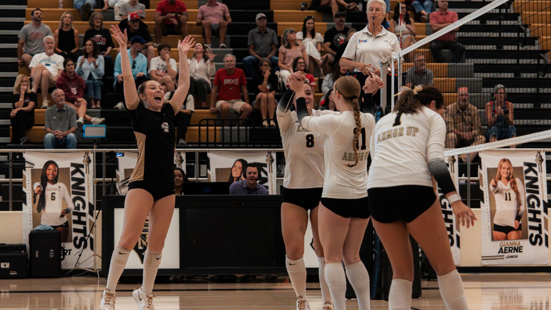 Slide 1 - KNIGHTS FALL TO ARGYLE AFTER INTENSE BATTLE