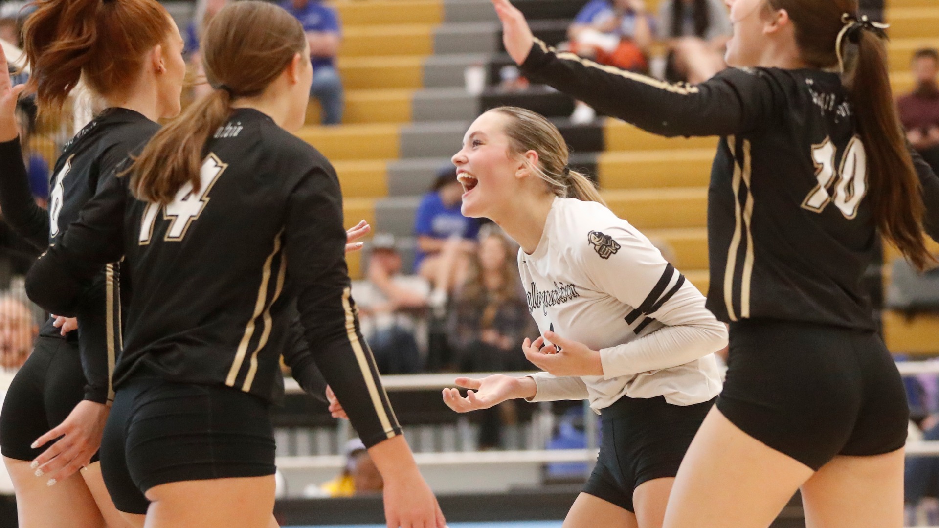 Slide 0 - LADY KNIGHTS SCORE SECOND 3-0 SWEEP IN A ROW