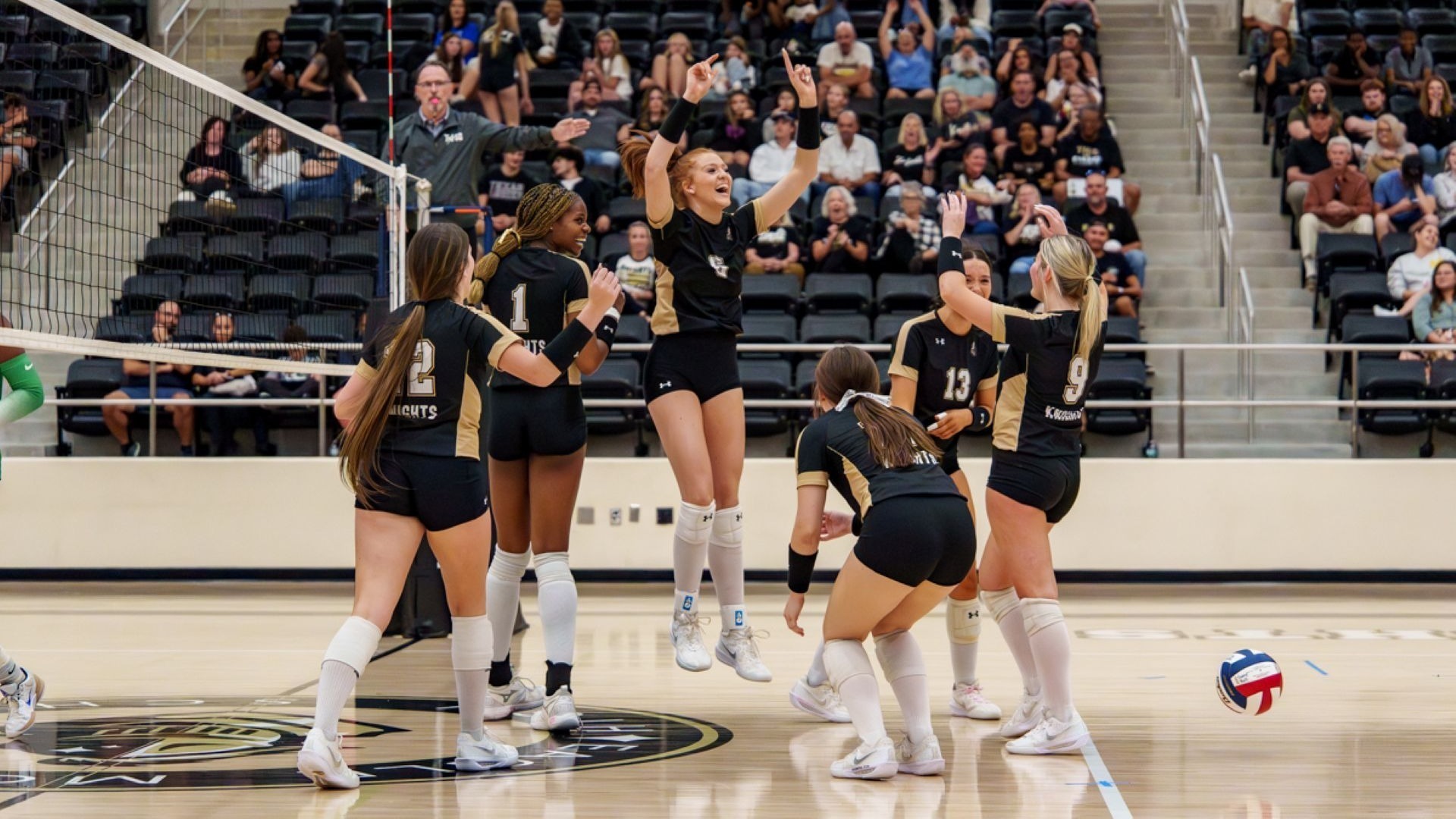 Slide 0 - LADY KNIGHTS WIN HANDILY IN NINTH STRAIGHT SHUTOUT