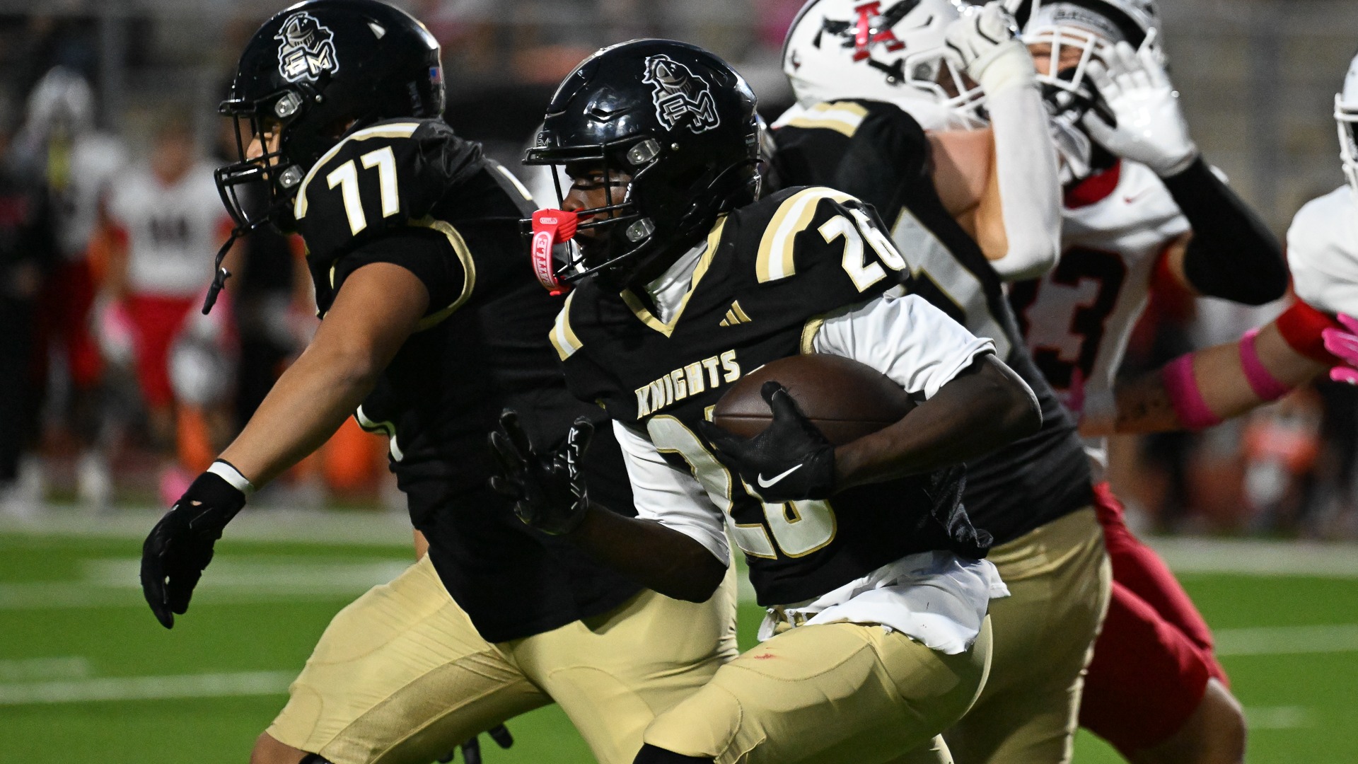 Slide 0 - EAGLE MOUNTAIN FALLS BEHIND ARGYLE IN TENSE BATTLE