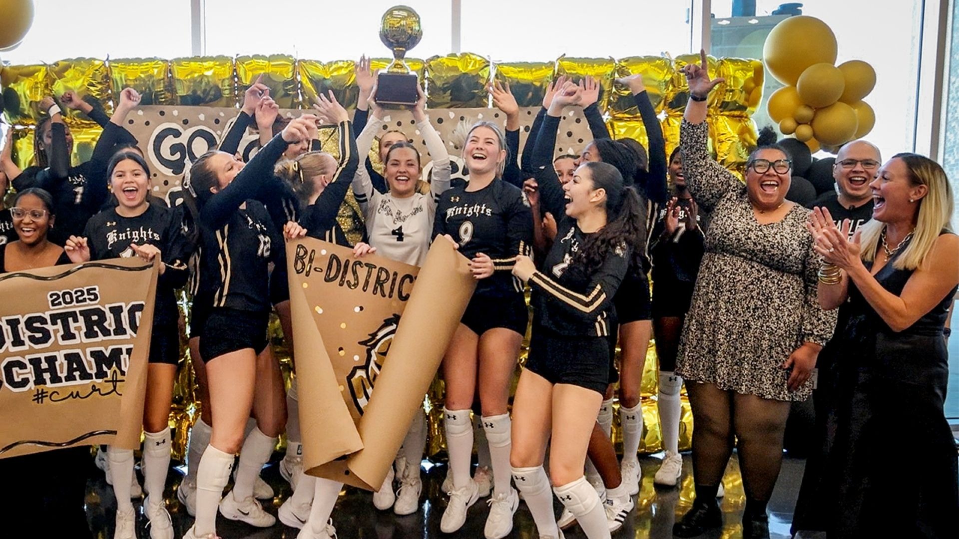 Slide 3 - KNIGHTS TAKE HOME THE WIN AT BI-DISTRICT