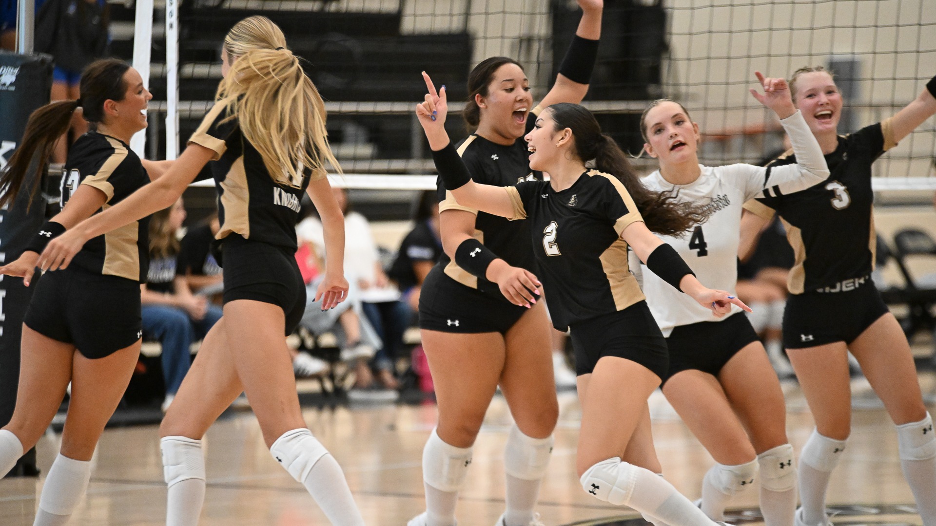 Slide 0 - LADY KNIGHTS DOMINATE PEASTER IN 3-0 SHUTOUT