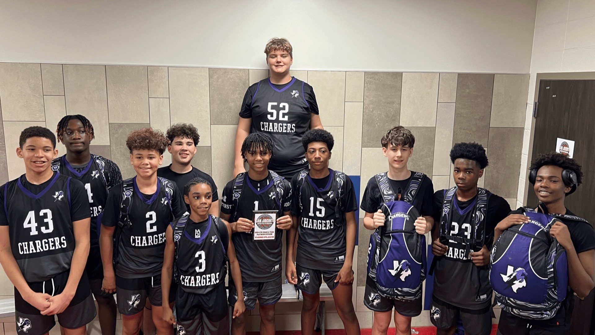 Slide 2 - 8A San Jacinto Tournament 3rd place platinum division
