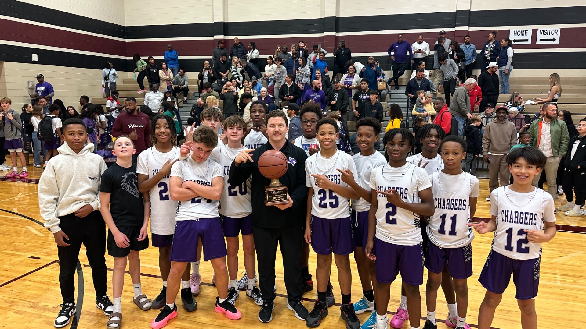 Slide 5 - 7th A Basketball District Champions