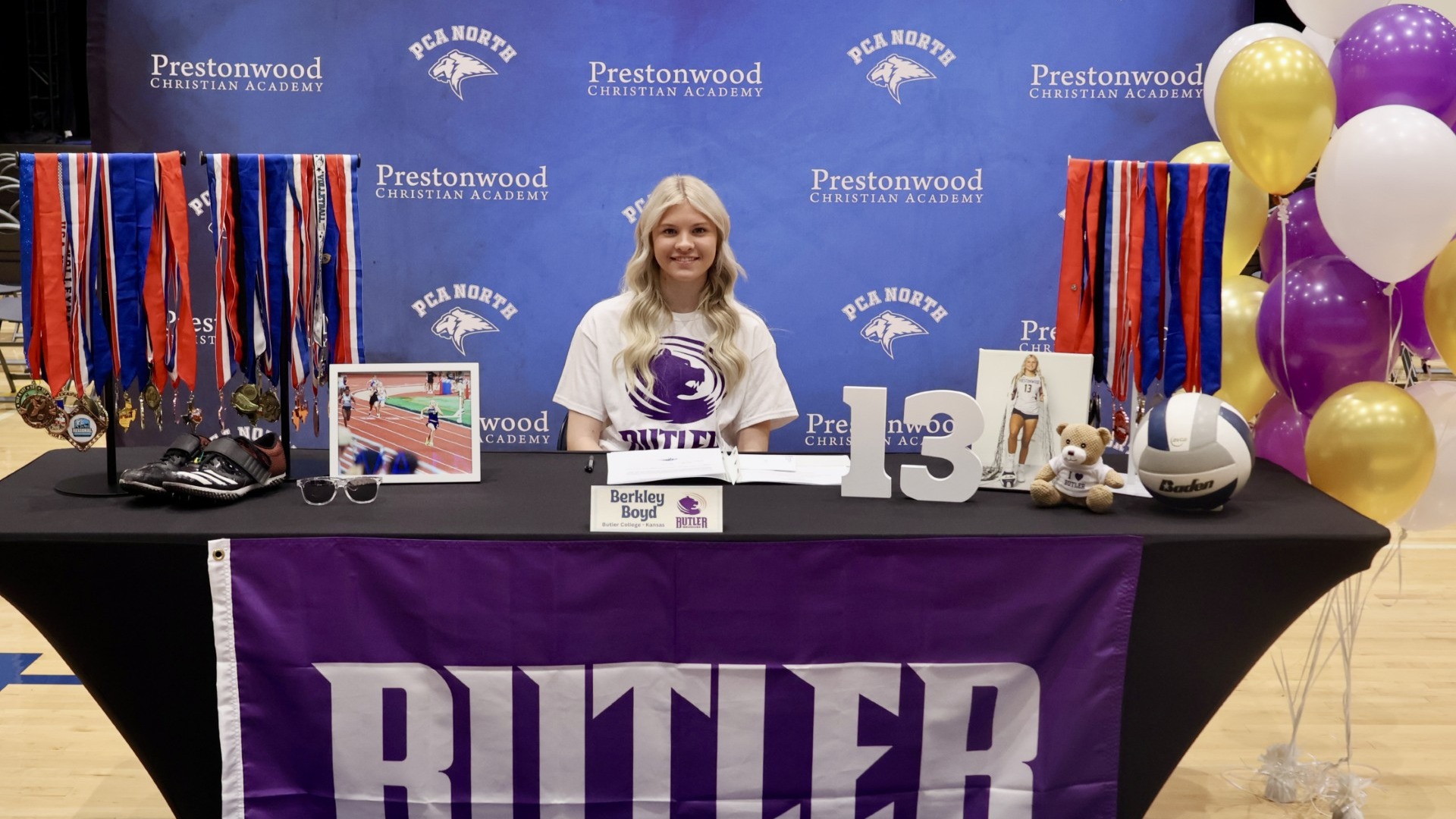 Slide 0 - PCA North Honors Its First Dual-Sport Collegiate Signee