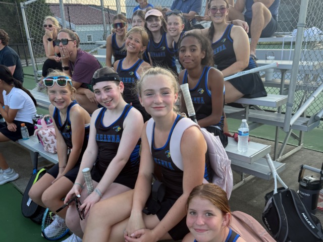Girls Middle School Tennis Gallery Images