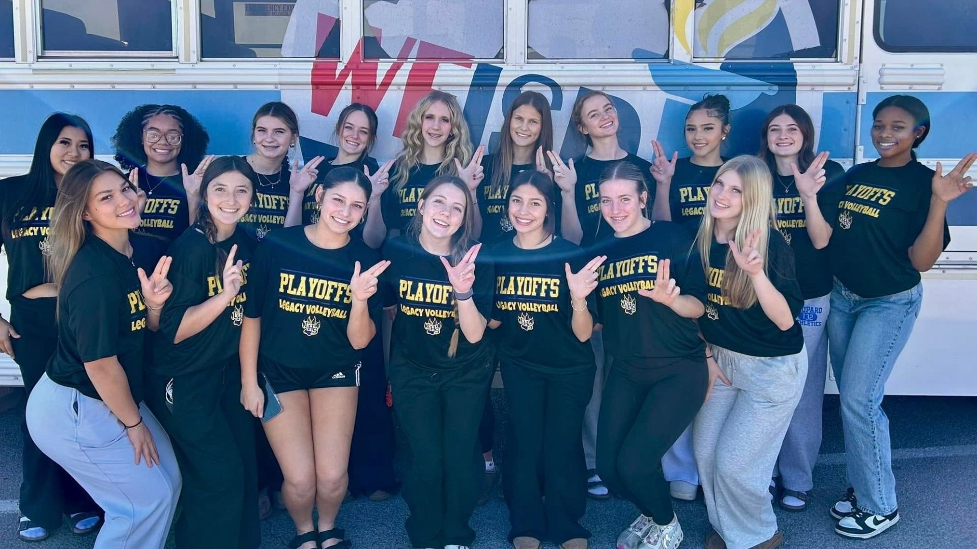 Legacy Volleyball team photo