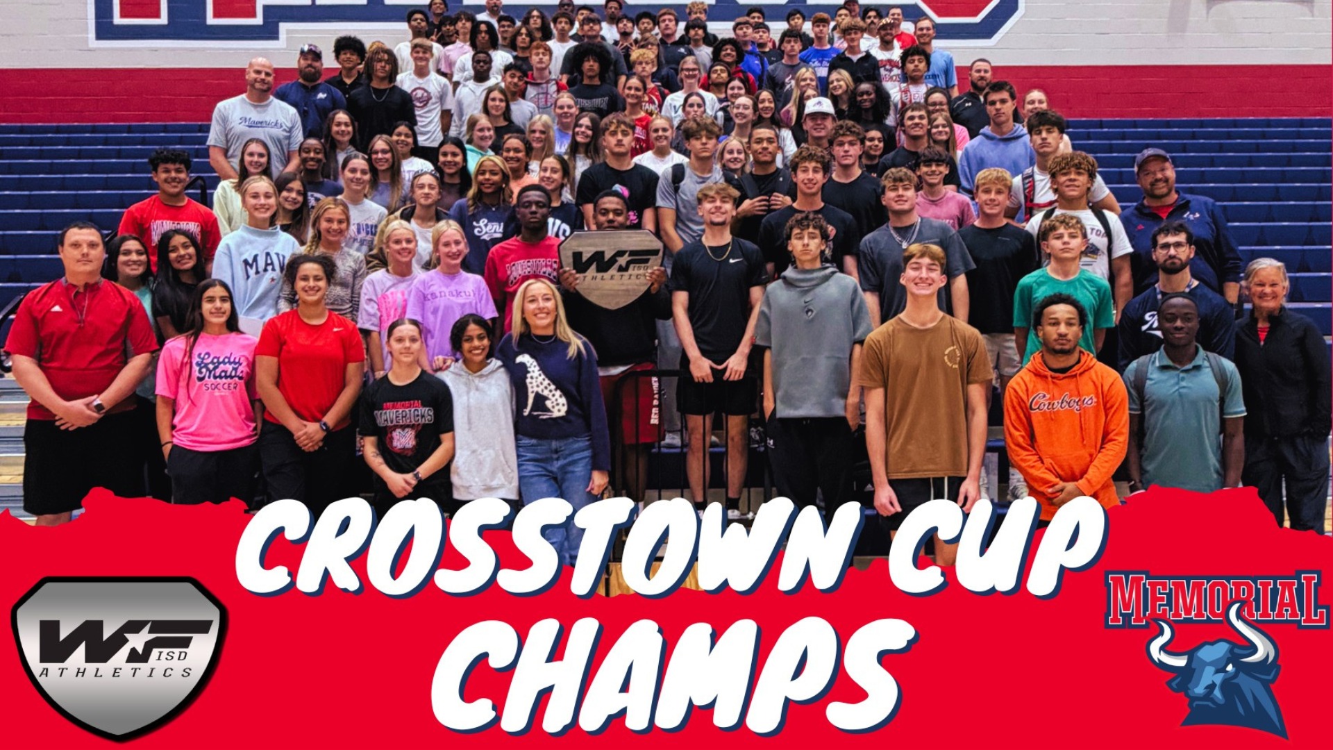 Memorial Athletics Crosstown Cup Champs