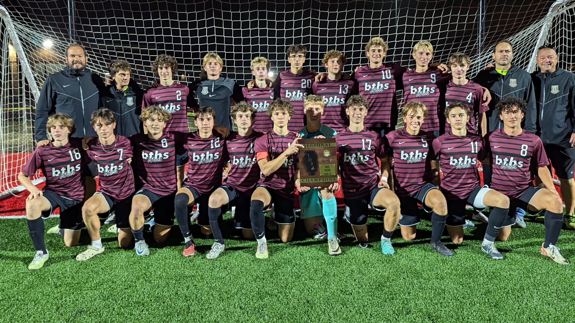 2024 Boys Soccer Regional Champ