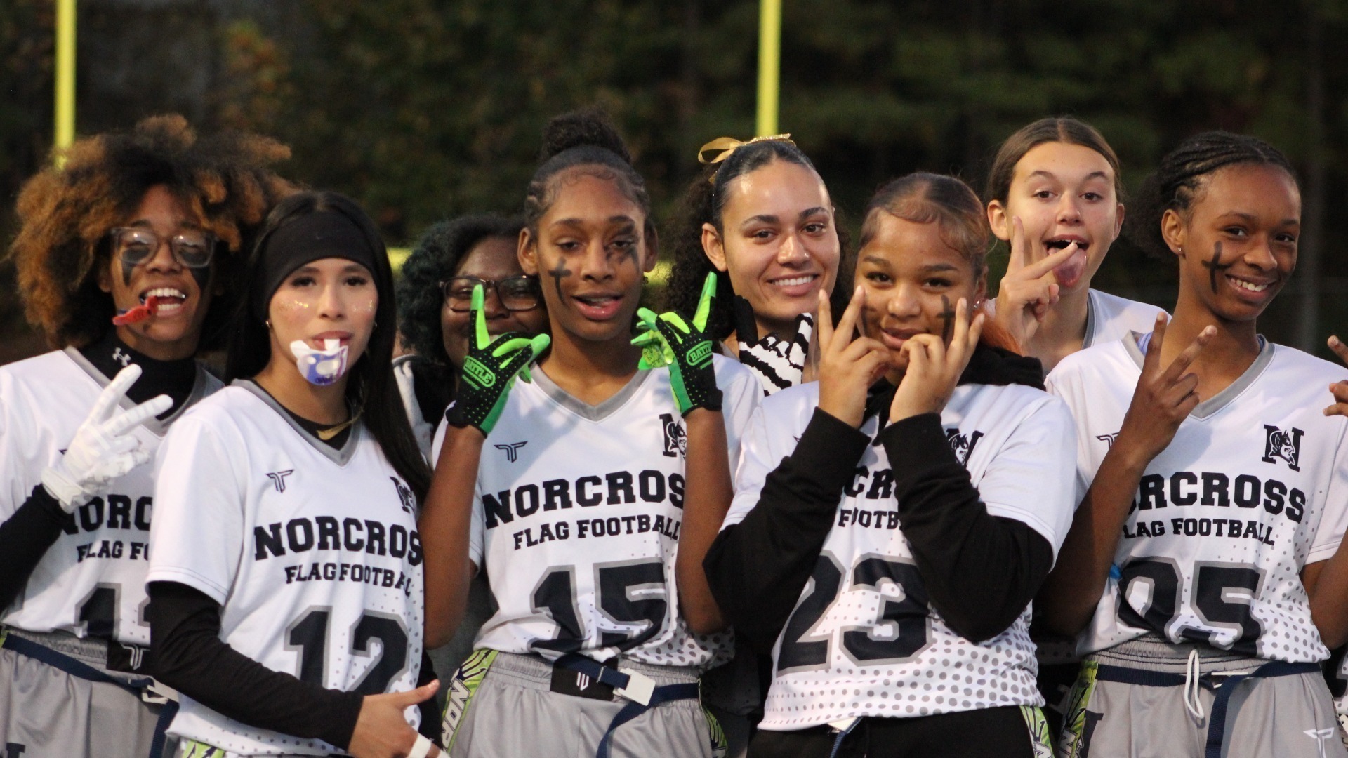 Flag Football Celebrating a Win