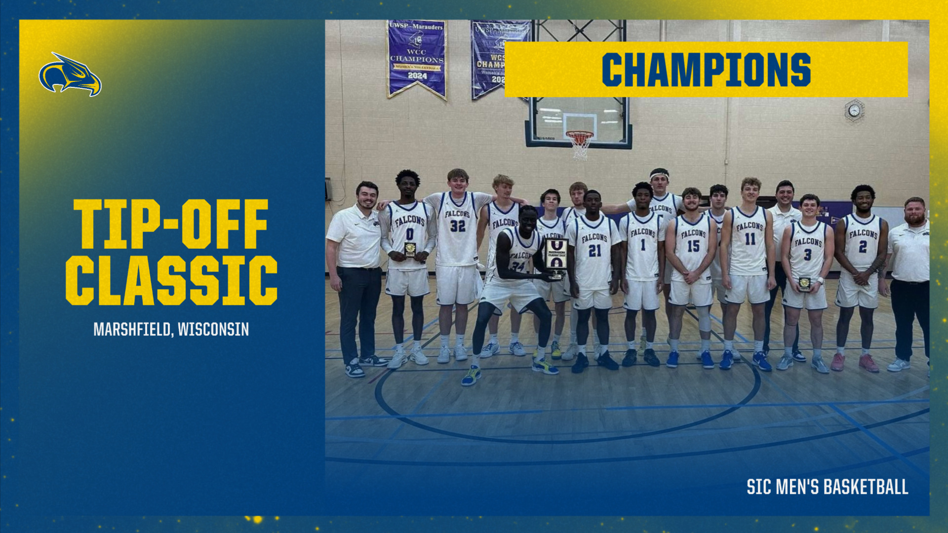 Slide 0 - SIC Basketball wins 2025 Tip-Off Classic