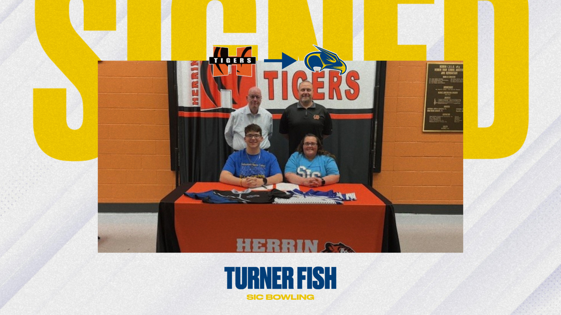 Slide 2 - Turner Fish Signs with SIC Bowling