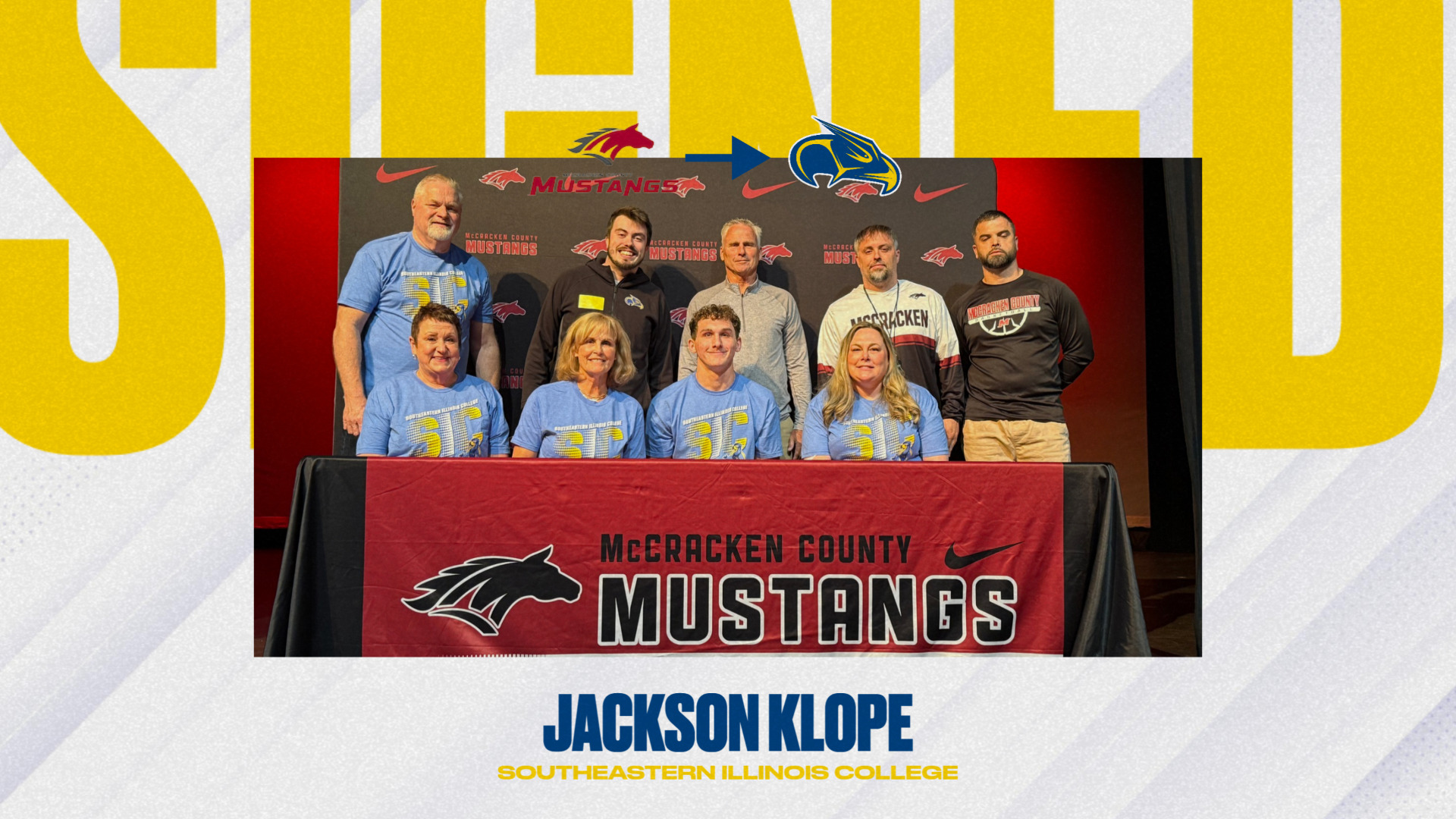 Slide 0 - SIC Men's Basketball inks Jackson Klope from McCracken County High School