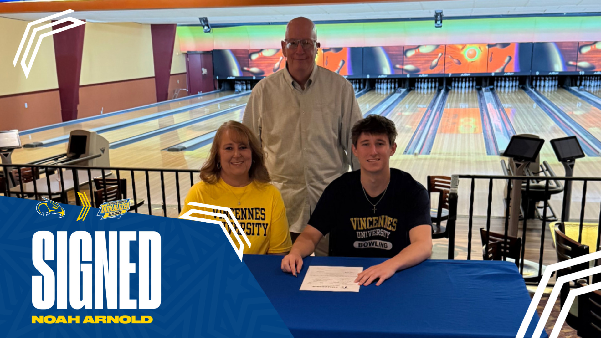 Slide 0 - SIC BOWLING STANDOUT NOAH ARNOLD SIGNS TO THE FOUR-YEAR LEVEL