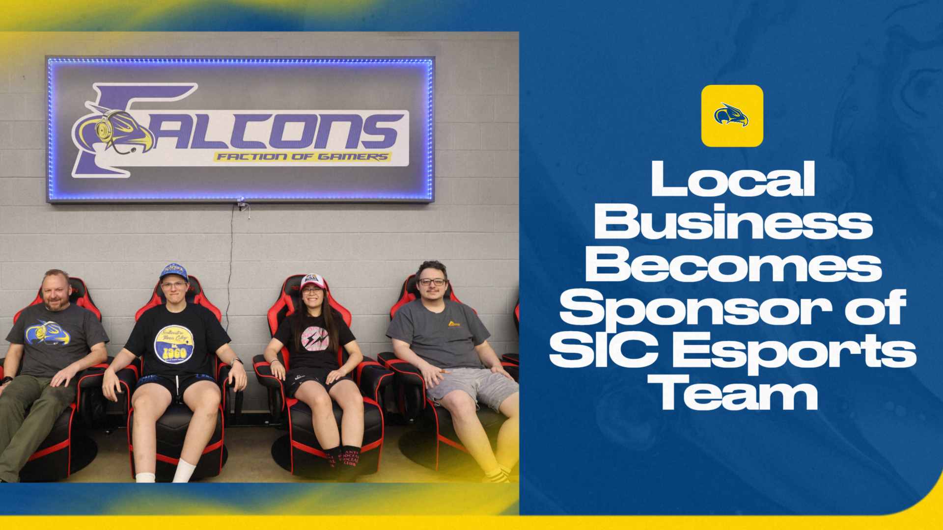 Slide 1 - Local Business Becomes Sponsor of SIC Esports Team
