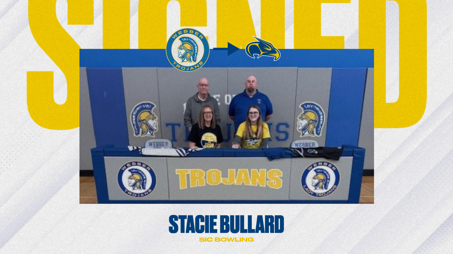 Slide 1 - Stacie Bullard Becomes First from Webber to Sign Collegiate Bowling Offer