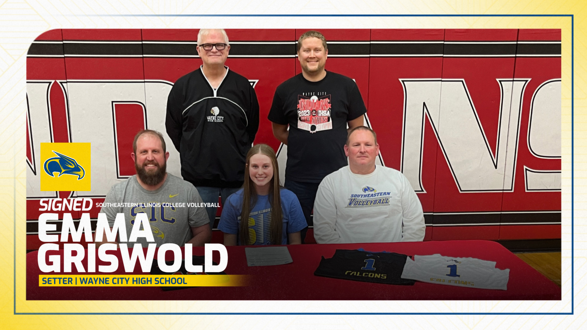 Slide 0 - SIC VOLLEYBALL SIGNS WAYNE CITY SETTER