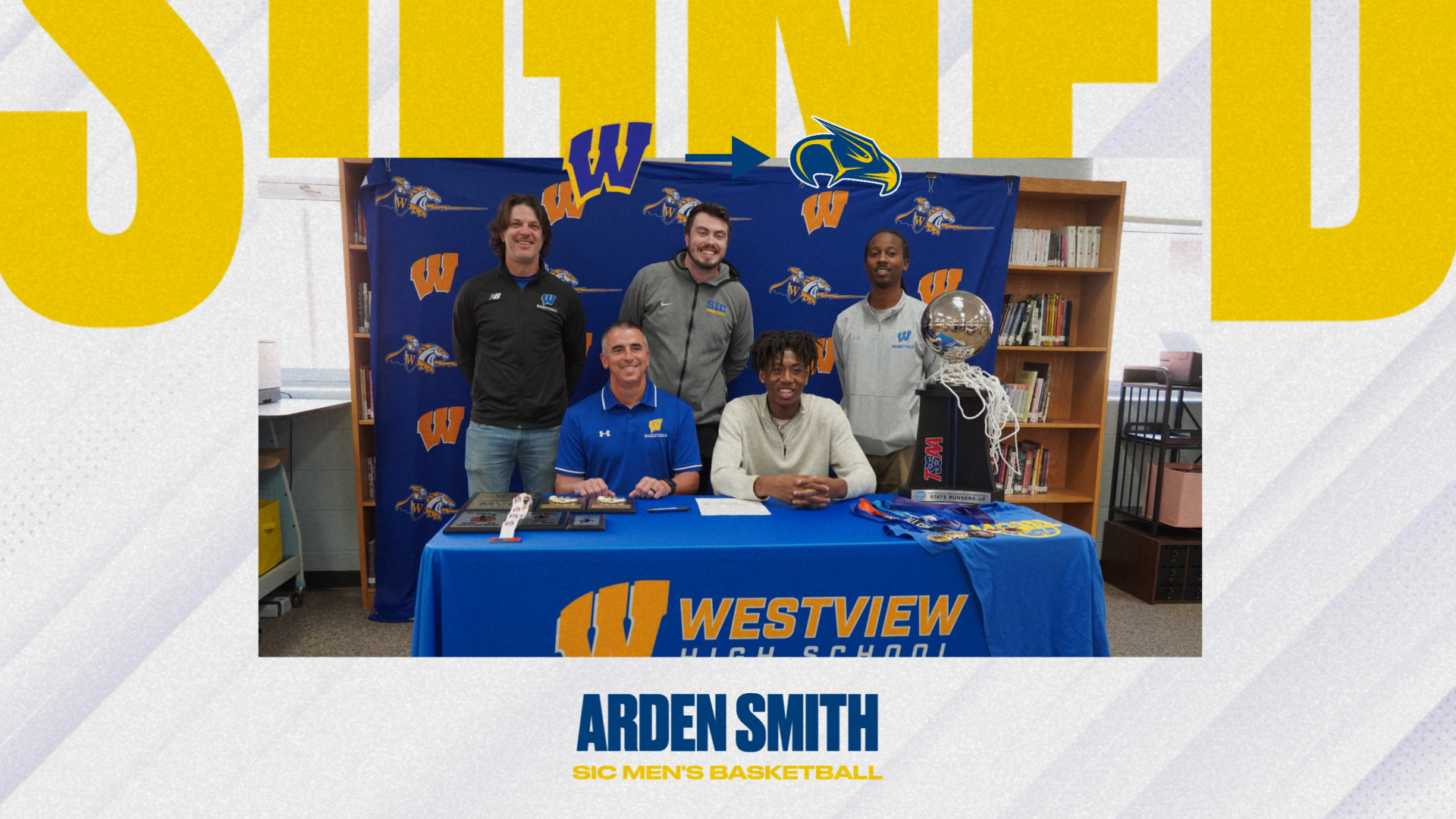 Slide 1 - SIC MEN'S BASKETBALL ADDS 6'8" FORWARD ARDEN SMITH