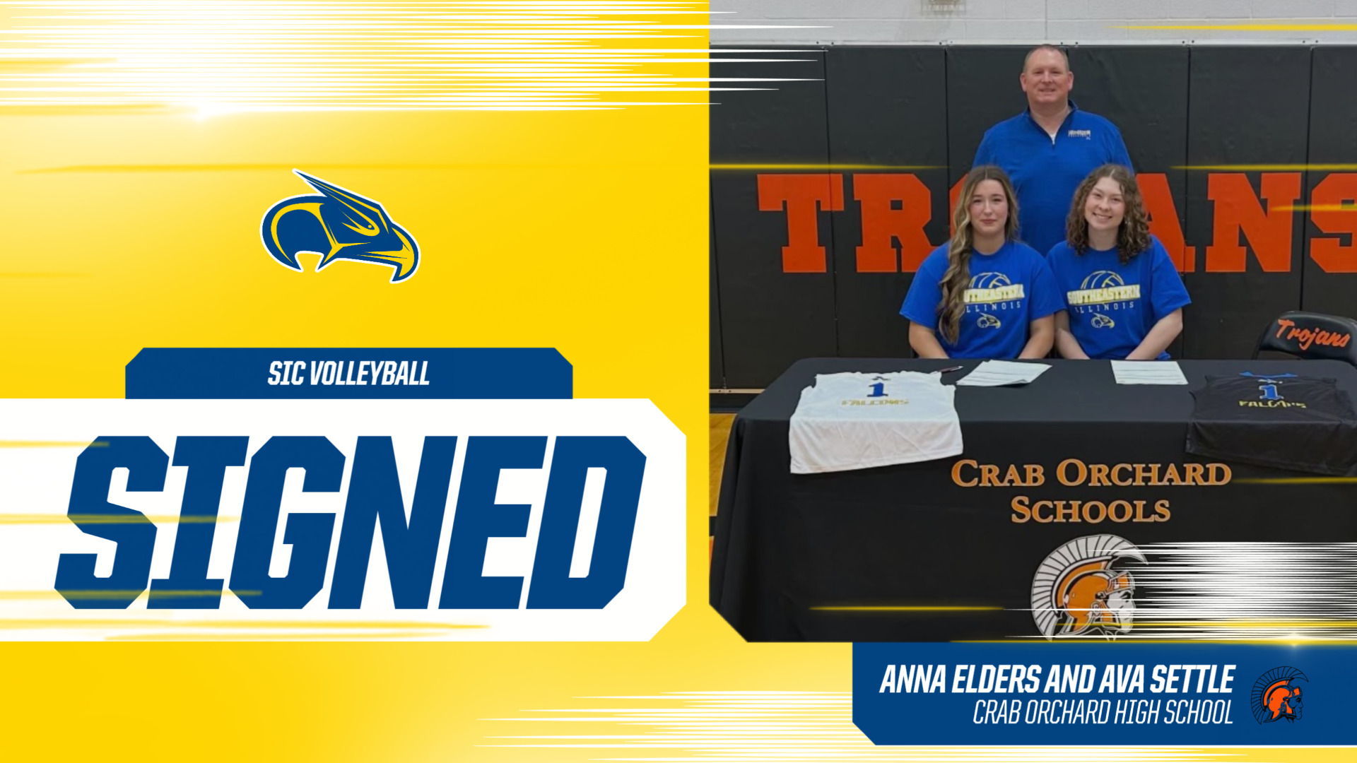 Slide 0 - SIC Volleyball Adds Two from Crab Orchard High School