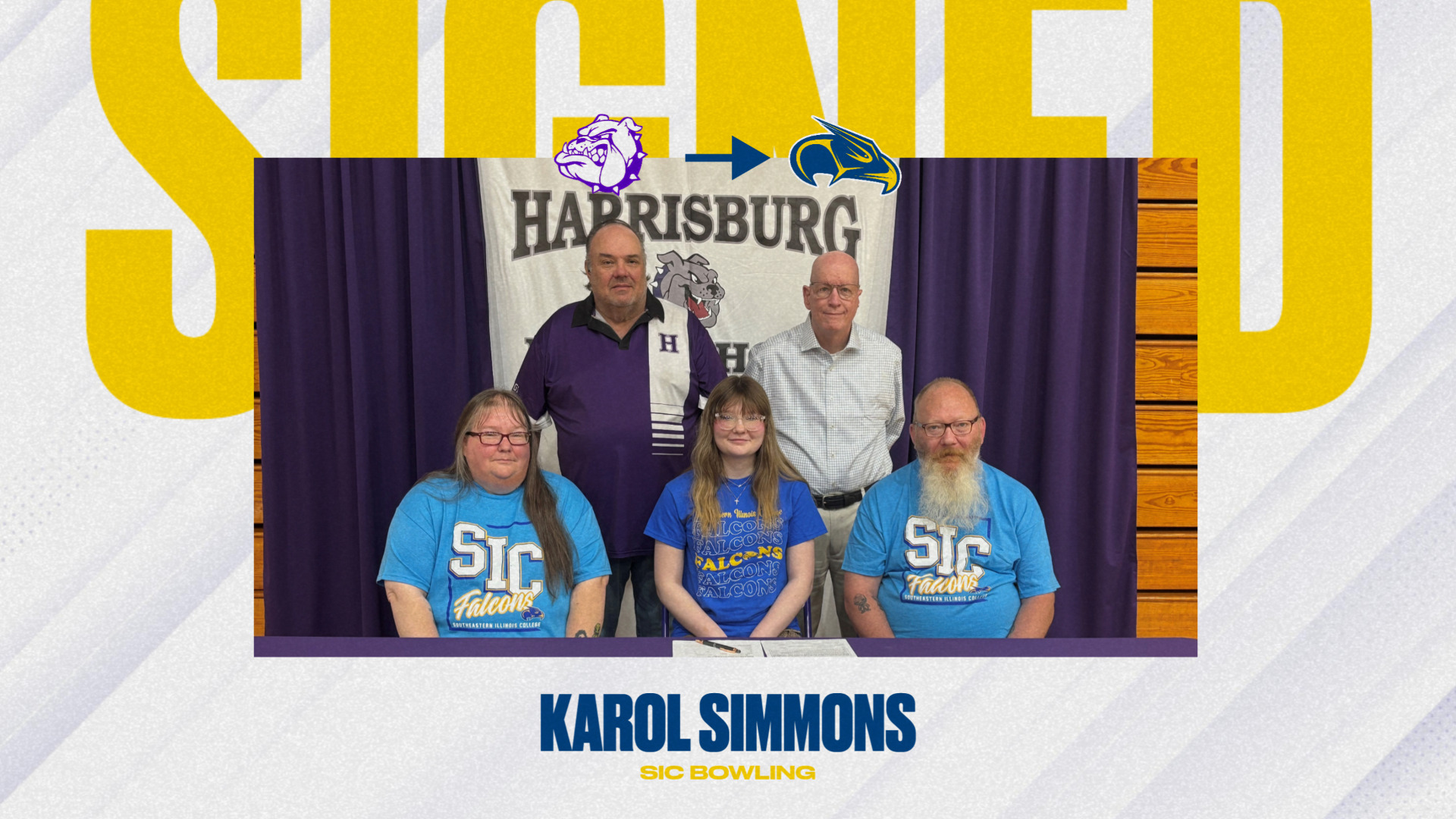 Slide 3 - Karol Simmons Signs with SIC Bowling