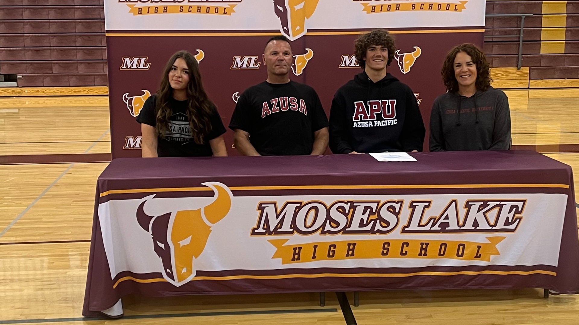 Slide 1 - Walker signs with Azusa Pacific University