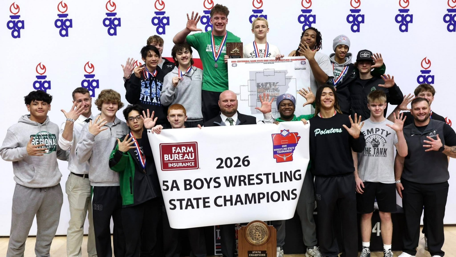 Slide 0 - 5-PEAT State Champions