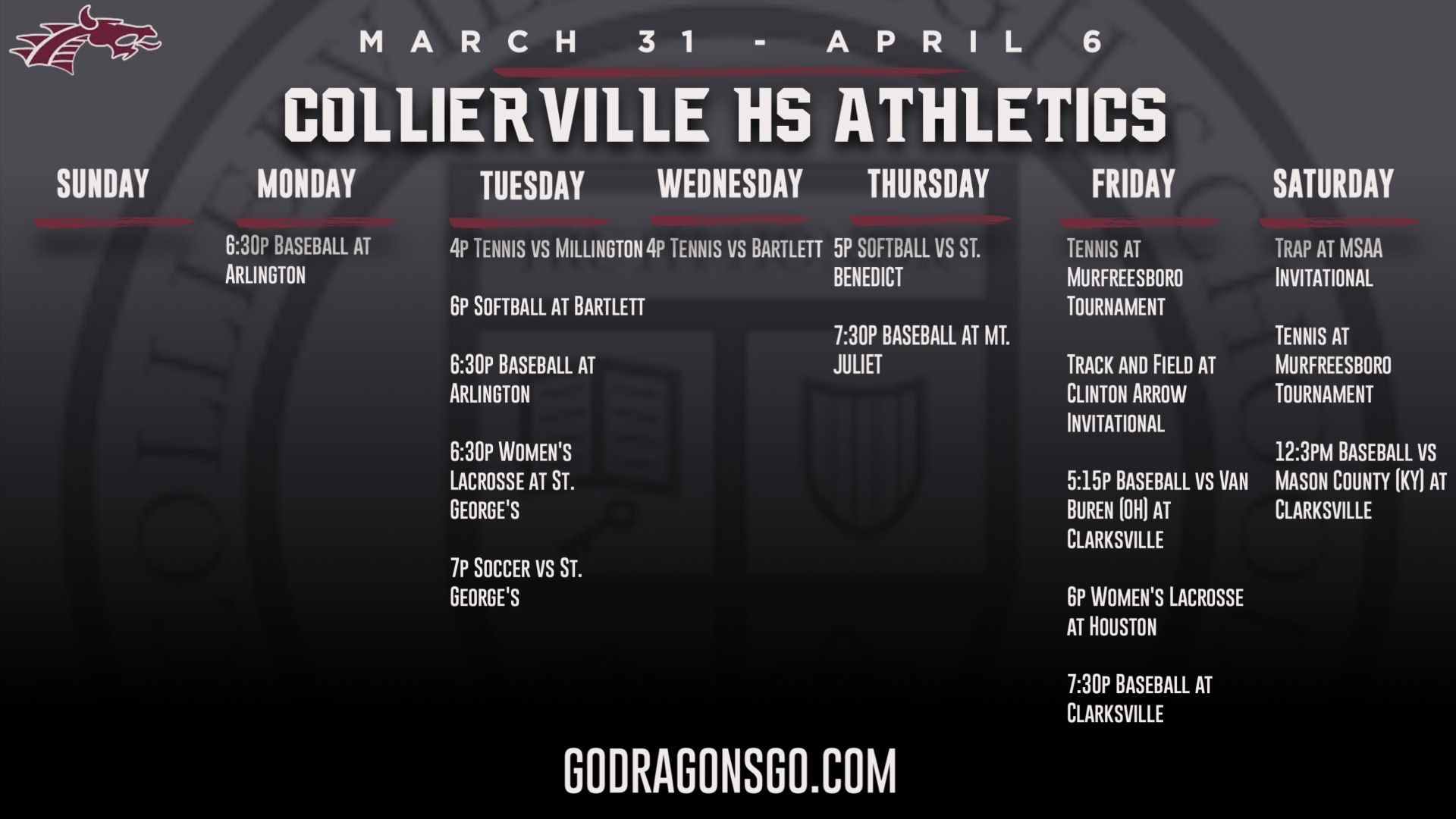 Collierville High School (Collierville, TN) Athletics