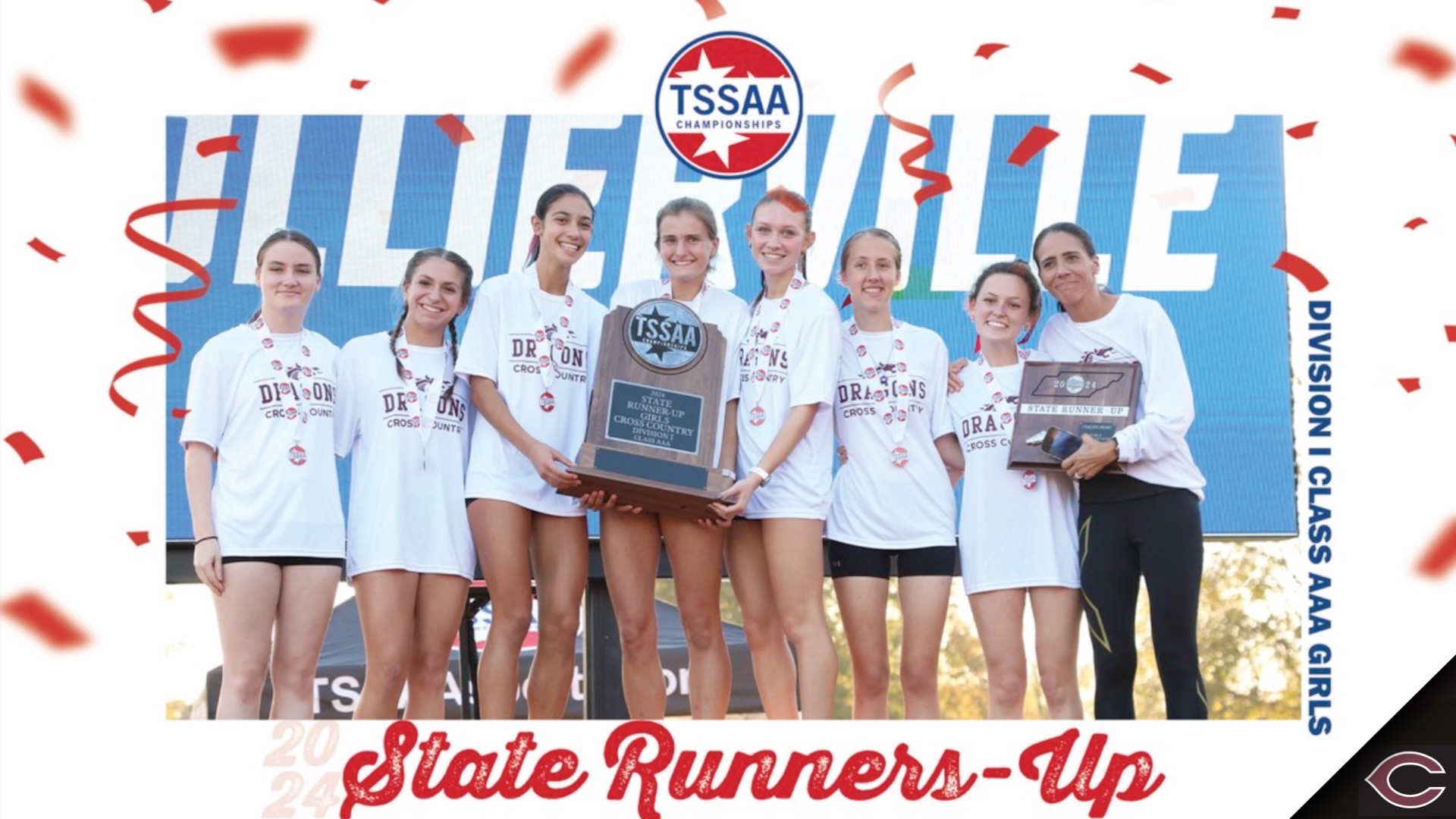 Slide 8 - COLLIERVILLE HIGH SCHOOL WOMEN’S CROSS COUNTRY TEAM EARNS HISTORIC STATE RUNNER-UP FINISH