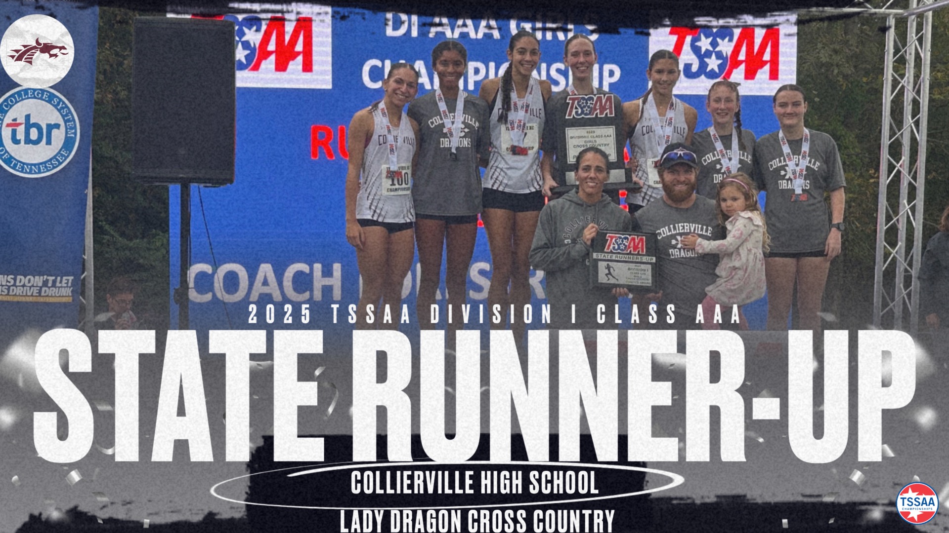 Slide 4 - COLLIERVILLE WOMEN’S CROSS COUNTRY EARNS STATE RUNNER-UP HONORS AT TSSAA CHAMPIONSHIPS