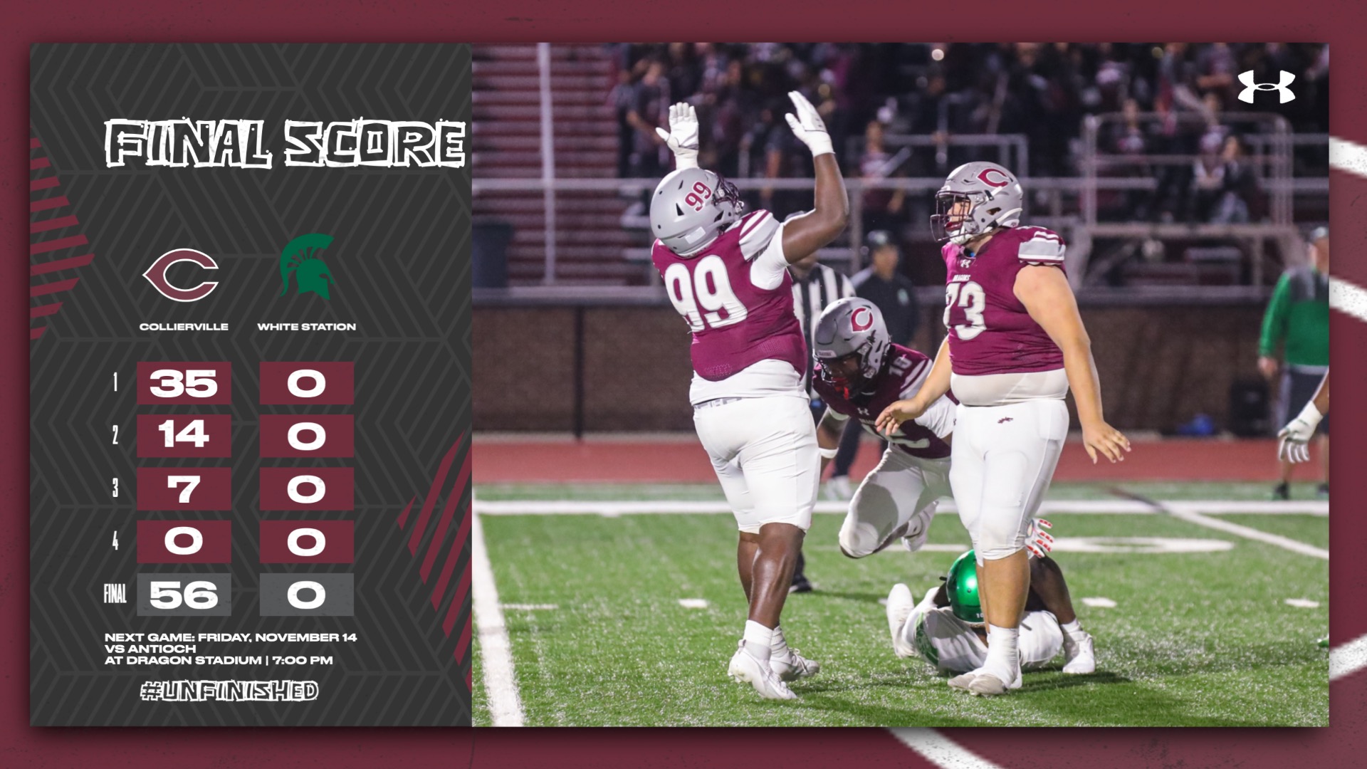 Slide 3 - DOMINANT DRAGONS SHUT OUT WHITE STATION, ADVANCE IN PLAYOFFS