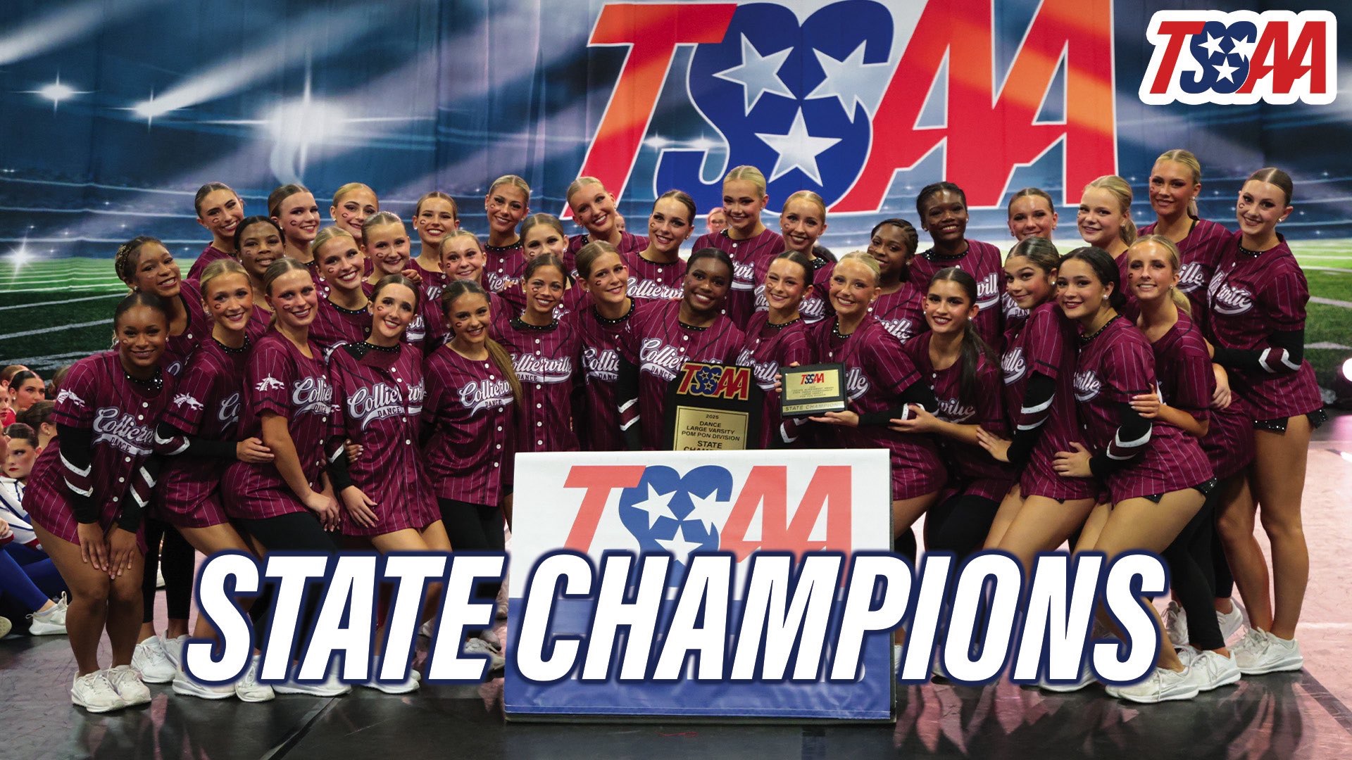 Slide 1 - Large Varsity Pom