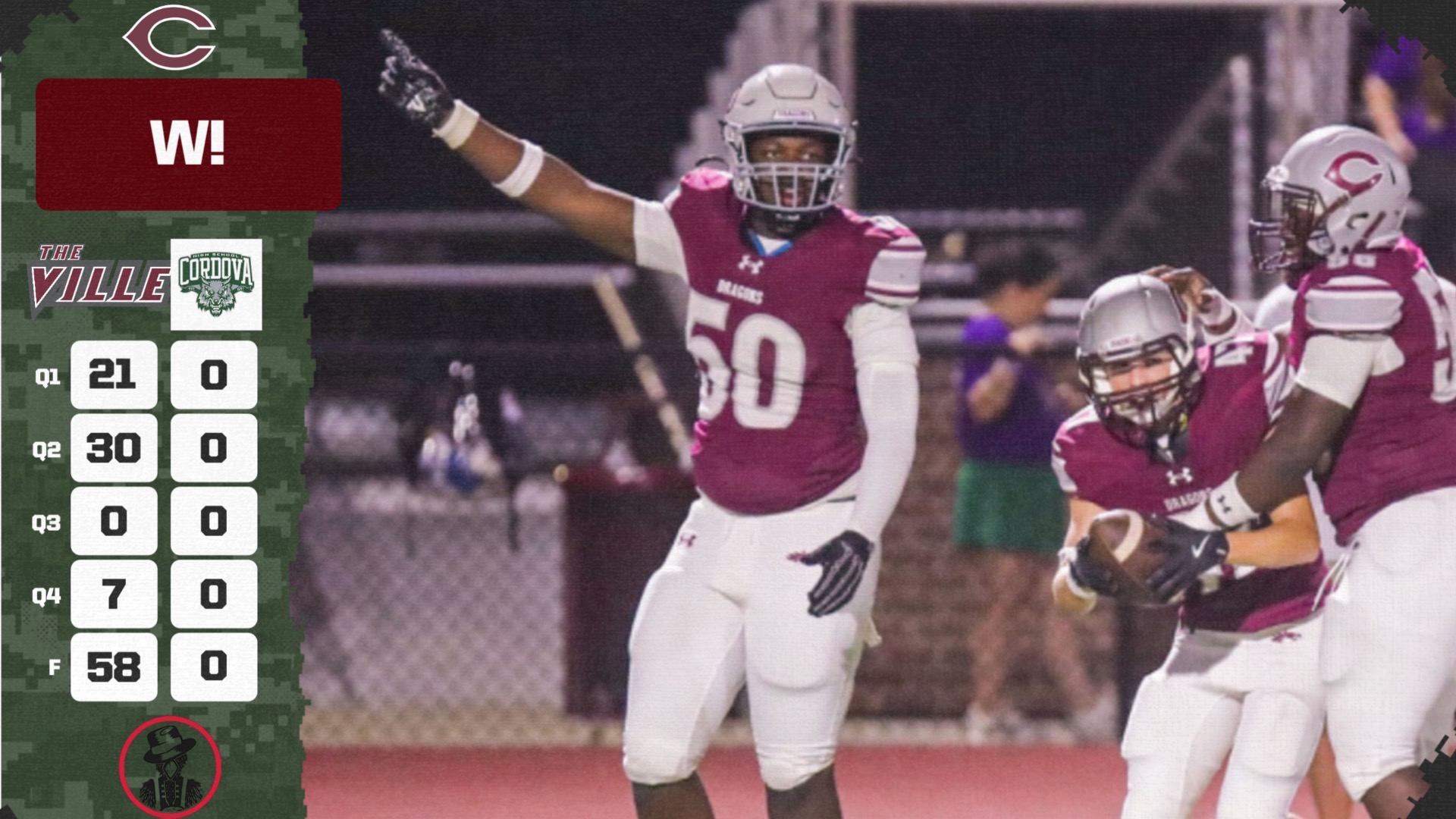 Slide 4 - Collierville Scores 58 in Shutout Win over Cordova