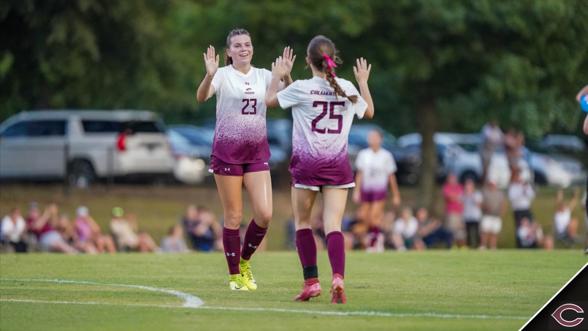 Slide 0 - LADY DRAGONS CONTINUE WINNING WAYS WITH 6-1 VICTORY AT USJ