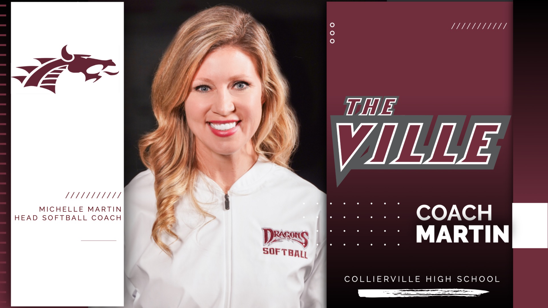 Slide 0 - Michelle Martin Promoted to Head Coach of Collierville Softball
