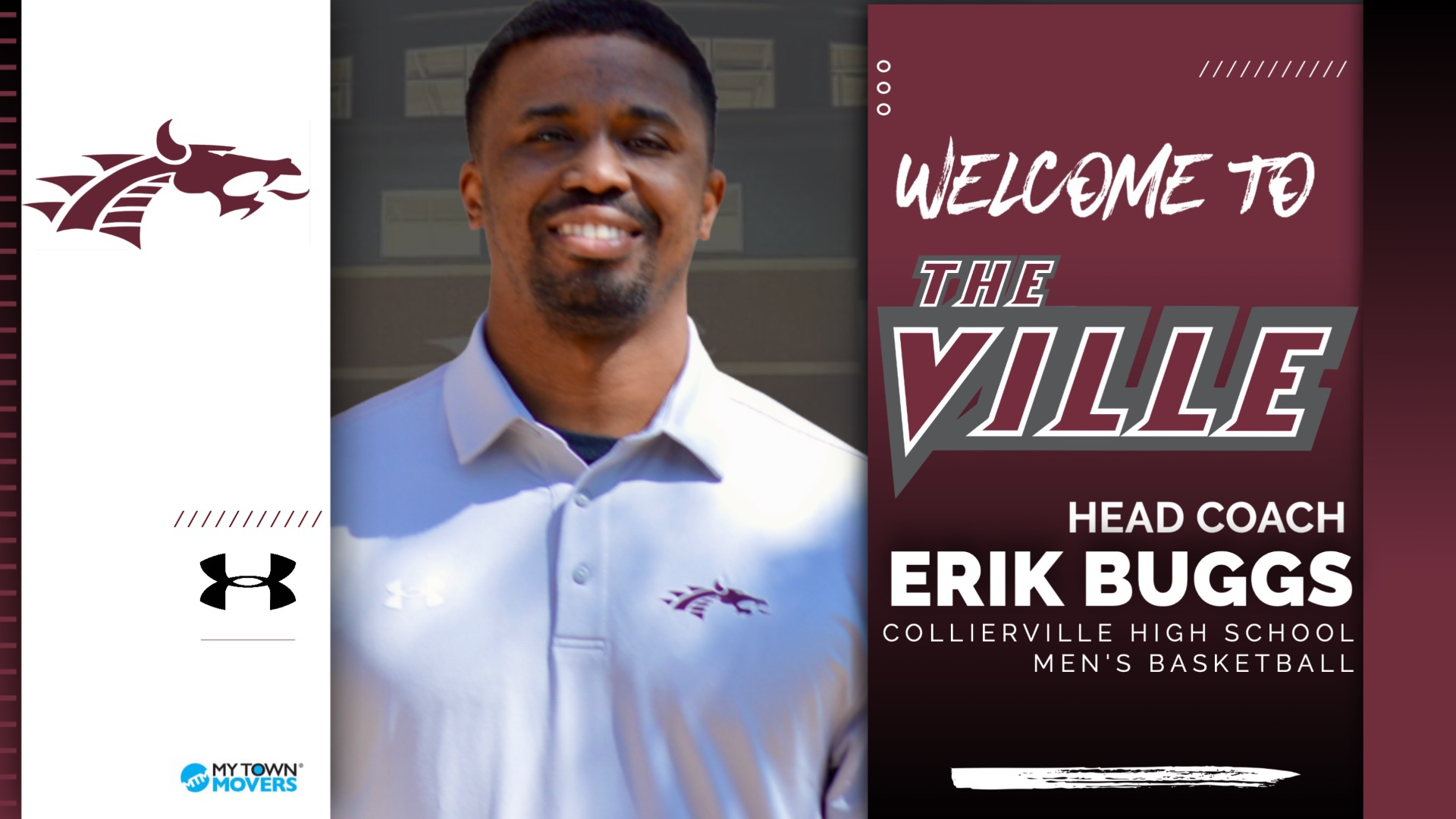 Slide 0 - COLLIERVILLE HIGH SCHOOL NAMES ERIK BUGGS HEAD MEN’S BASKETBALL COACH