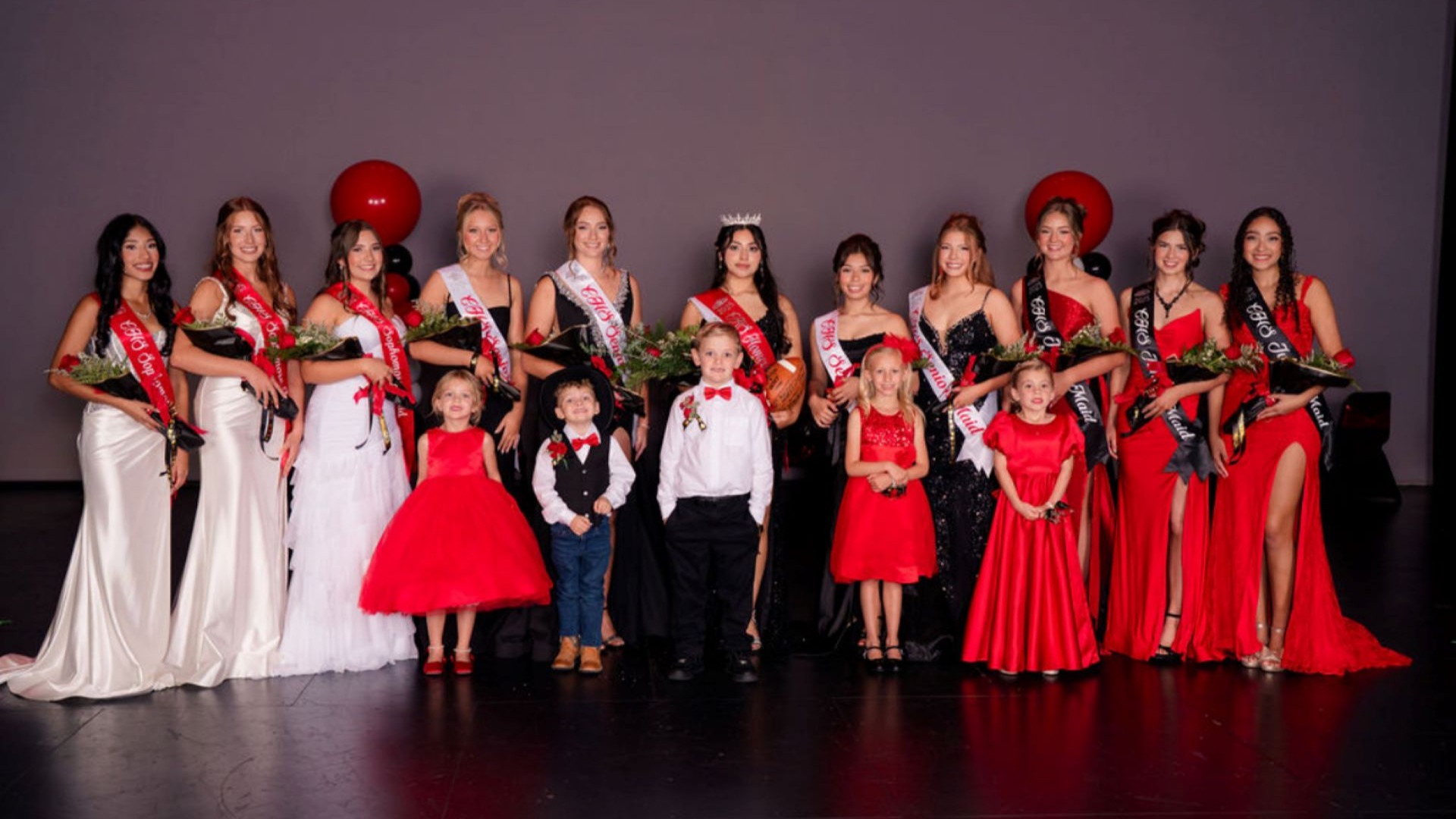 Slide 1 - 2025 Football Homecoming Court