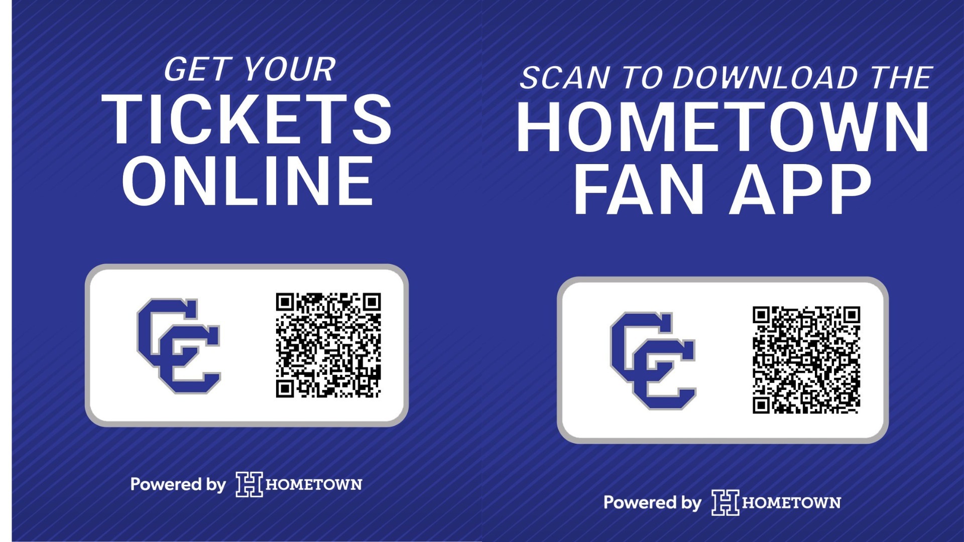 Slide 6 - Hometown Ticketing QR Codes