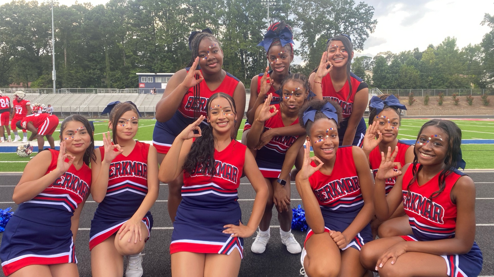 Football Cheerleaders